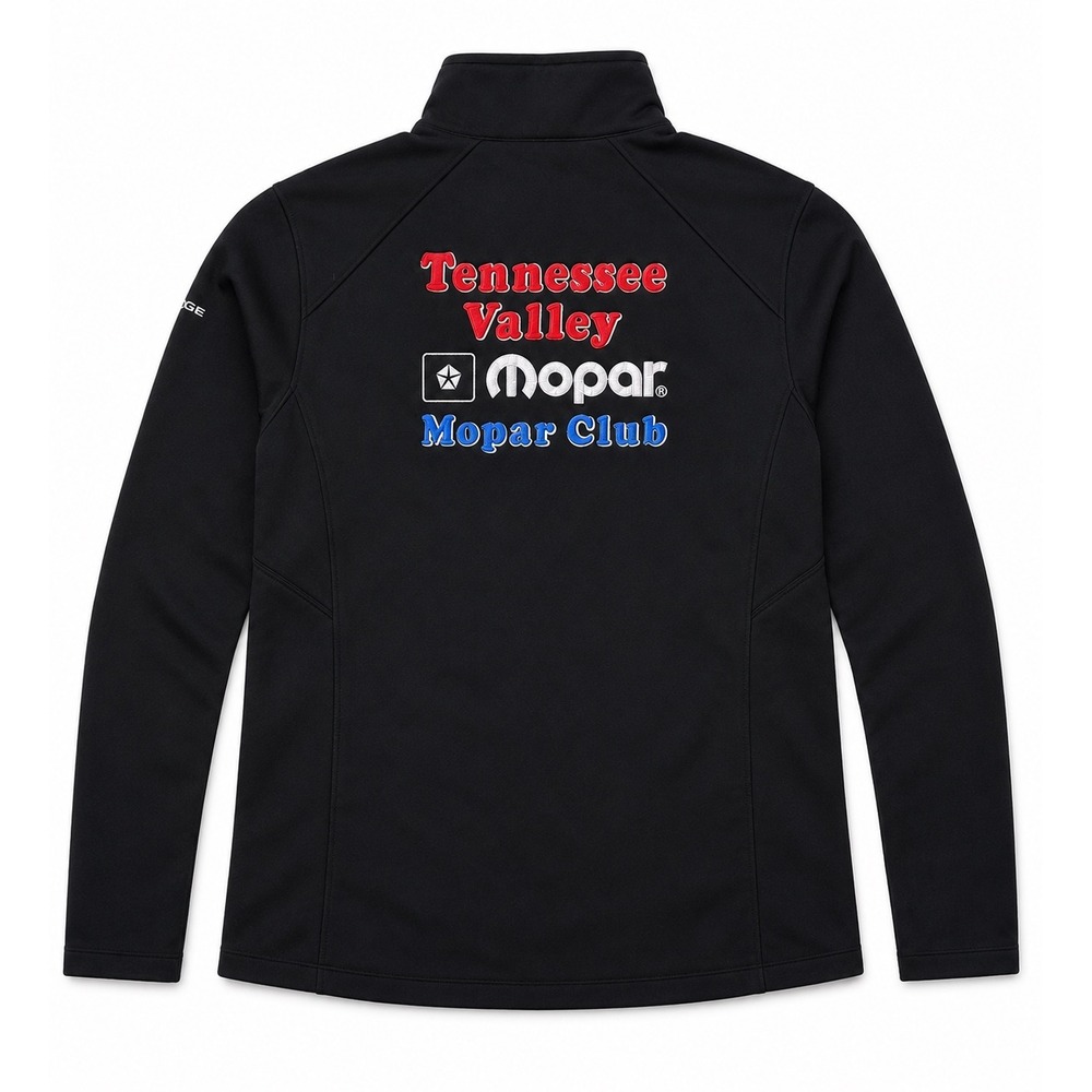Eddie Bauer Highpoint Fleece Jacket Black New Tennessee Valley Mopar Club XL